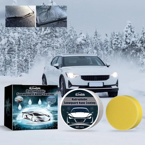 Rayhong Hydrophobic Snow Guard Nano Coating Rapid Infiltration, Snow Removal, Ice Melting 100g